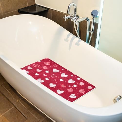 Non Slip Shower Mat Bathtub Mat 15.1x26.8 Inch, Quick Dry Bath Mat - Image 5