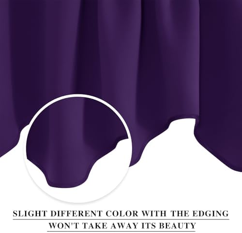 NICETOWN Blackout Window Curtain Valance - Image 3