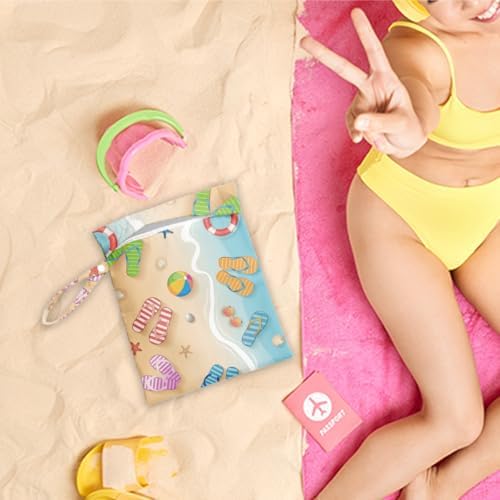 Wet Dry Bag Wet Bag for Swimsuit Water Proof Bags for Beach Wet Bags for Baby - Image 6
