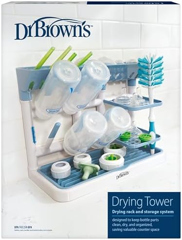 Dr. Brown's Drying Tower, Stand-Up Drying Rack by Unknown