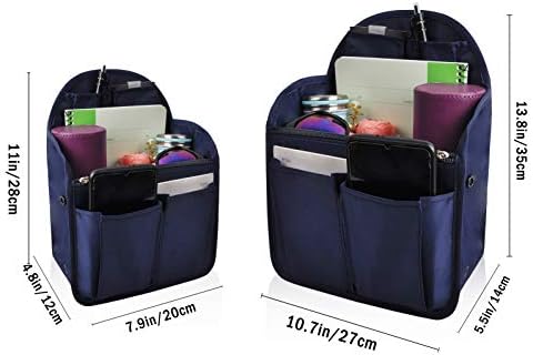 Vercord Backpack Organizer Insert Liner Hanging Travel Bag in Bag - Image 4