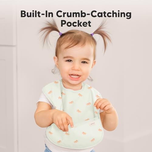 KeaBabies 3-Pack Waterproof Baby Bibs - Image 5