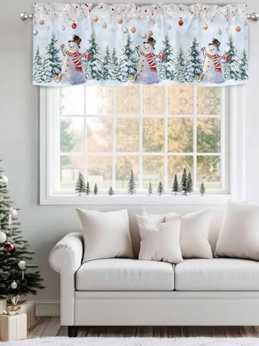 Vandarllin Snowman Valance Curtains - Image 4
