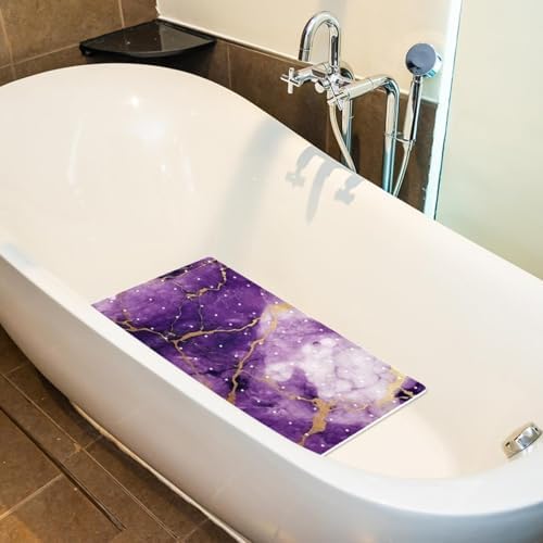 Non Slip Bathtub and Shower Mat 26.8x15.1 inch, Bath Mat - Image 5