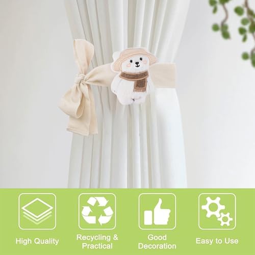 Cute Cartoon Animal Curtain Tiebacks - Image 3