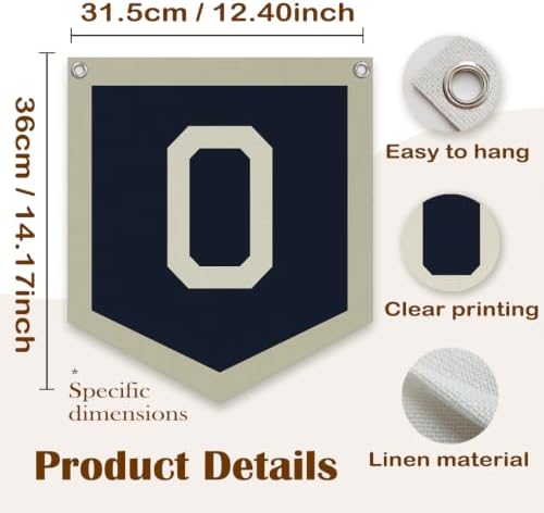 Lacama Toddler Boys Room Decor Name Pennant Flag O banner - Image 7