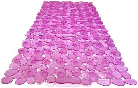 “Pebbles” Non-Slip Bathtub/Shower Mat 27.5”x14” Rectangular, Machine-Washable - Image 3