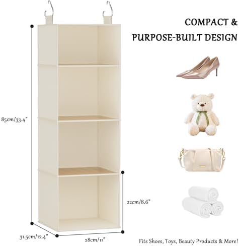 Hanging Closet Organizer and Storage - Image 3