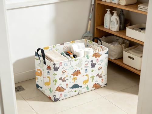Sanjiaofeng Rectangular Dinosaur Basket, Baby Storage Bins - Image 6