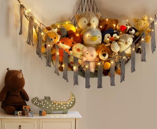 RelaxScene Stuffed Animal Hammock Corner Storage - Image 6