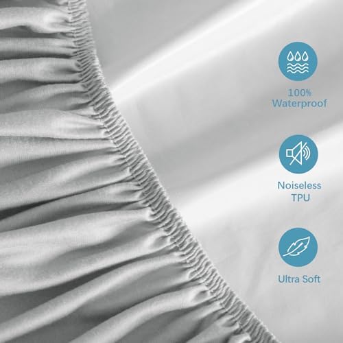 King Mattress Protector Waterproof Fitted - Image 4