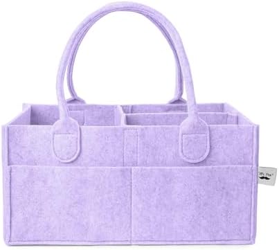 Mr. Pen- Baby Diaper Caddy Organizer, lavender dream by MrPen