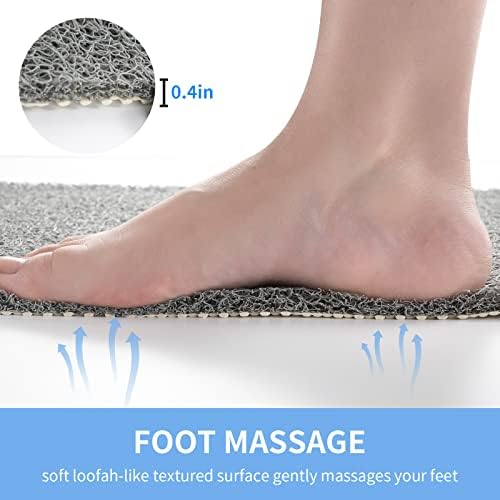 Hargiis Non Slip Bathtub Mat, Anti Slip Shower Mat, Fast Drying Bath Tub Mats - Image 5