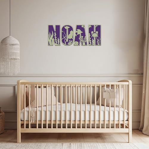Name Sign For Nursery, Boho Nursery Sign, Family Name Signs, 3D Wall Art for - Image 6