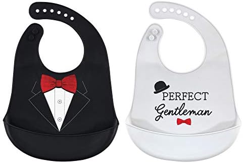 Little Treasure Unisex BabySilicone Bibs by Little+Treasure