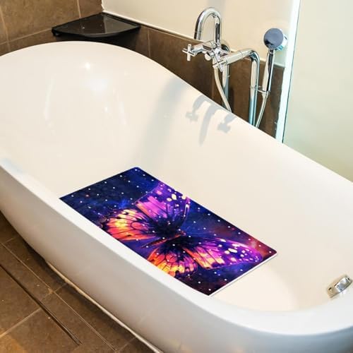 Non Slip Shower Mat Bathtub Mat 15.1x26.8 Inch, Quick Dry Bath Mat - Image 5
