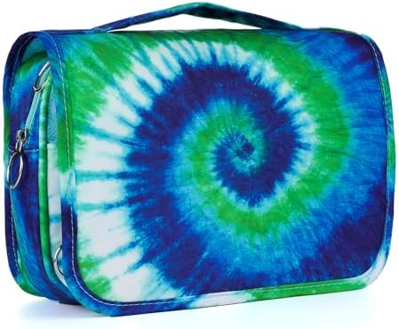 Tie Dye Hanging Toiletry Bag for Girls, Travel Toiletry Bag for Teen Girls by Vipdeal