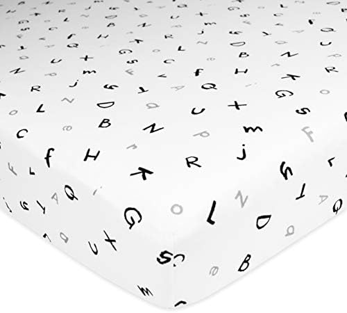 American Baby Company Cotton Fitted Crib Sheet 52x28" by AmericanBabyCompany