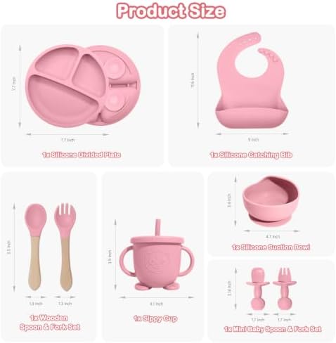 Silicone Baby Feeding Utensils Set - Image 6