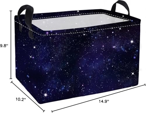 Essme Rectangular Space Basket, Kids Storage Bins Organizer - Image 2