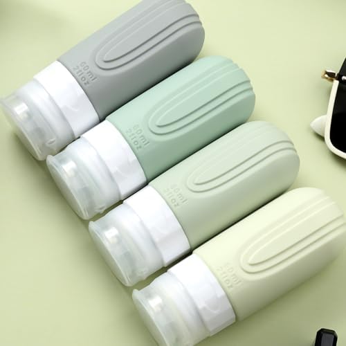 Mrsdry Travel Bottles for Toiletries, Tsa Approved 2oz Travel size Bottles - Image 6