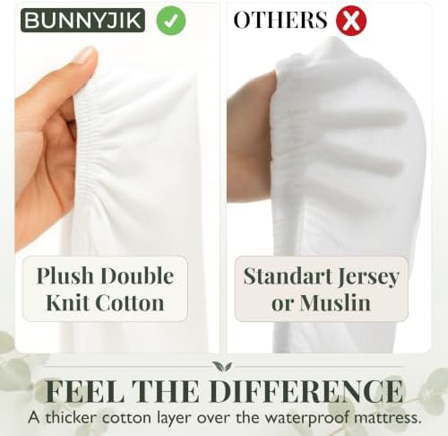 2-Pack GOTS 100% Organic Cotton Bassinet Sheets - Image 3