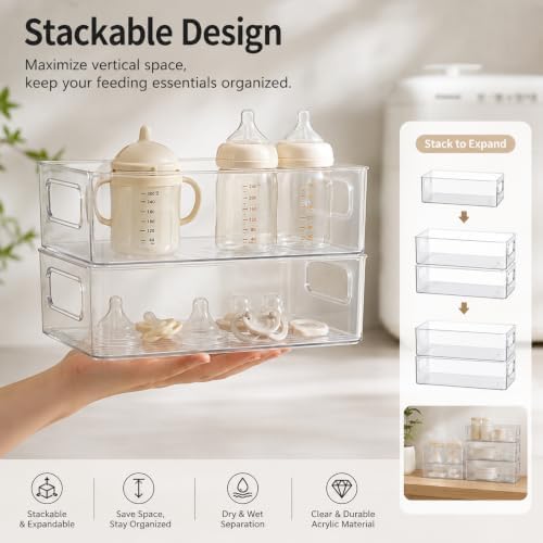 5 Pack Magnetic Baby Bottle Organizer - Image 5