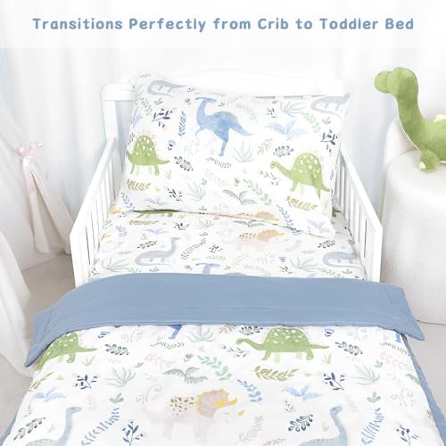 Pea Pod Muslin Toddler Bedding Set 3-Piece - Image 4