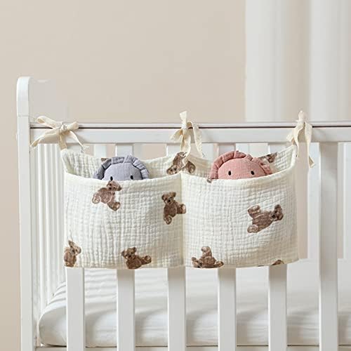 Baby Crib Organizer Hanging Storage Bag Multi-Pocket - Image 4