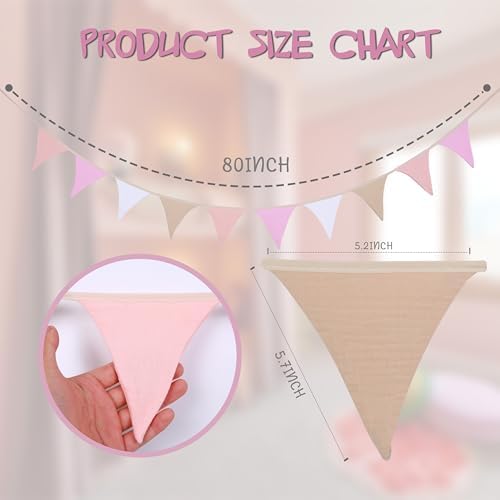 Pennant Banner Flags, Infant and toddler room decoration pennant, - Image 2