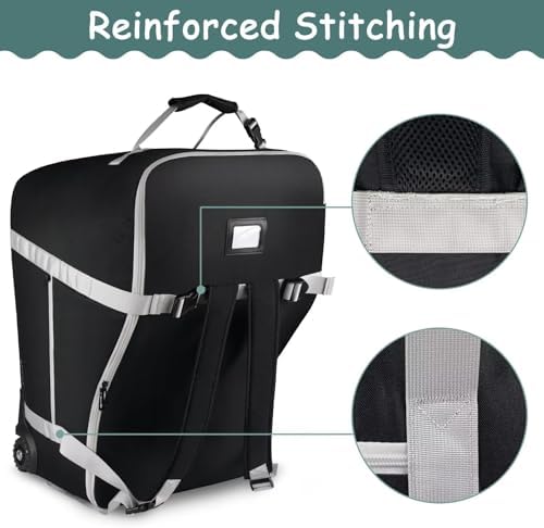 SCTEL Infant Car Seat Travel Bag Backpack - Image 5