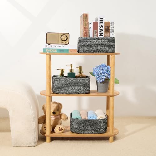 MiniArk Small Storage Baskets for Organizing | Closet Organizer Bins | Shelf - Image 6