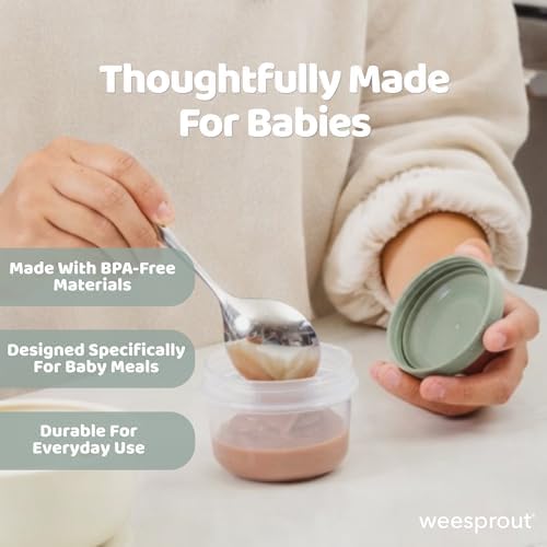 WeeSprout Leakproof Baby Food Storage - Image 6