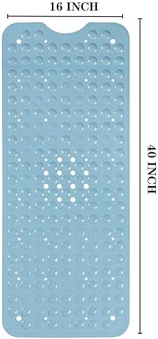 YANZIFLY Bathtub Mat for Shower: Soft Silicone Bath Mat Non Slip - Image 2