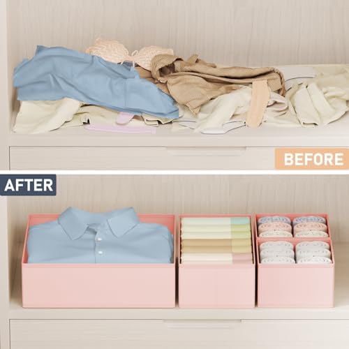 DIMJ Drawer Organizer Clothes Storage - Image 6