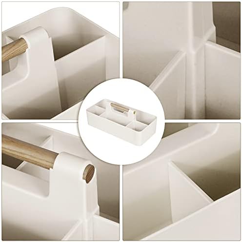 Baby Shower Caddy Plastic Nursery Portable Storage Organizer Beige - Image 3