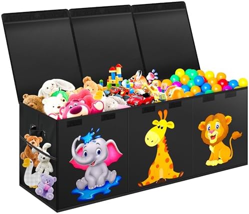 Extra Large Toy Box, Collapsible Storage Organizer by Mabahoo