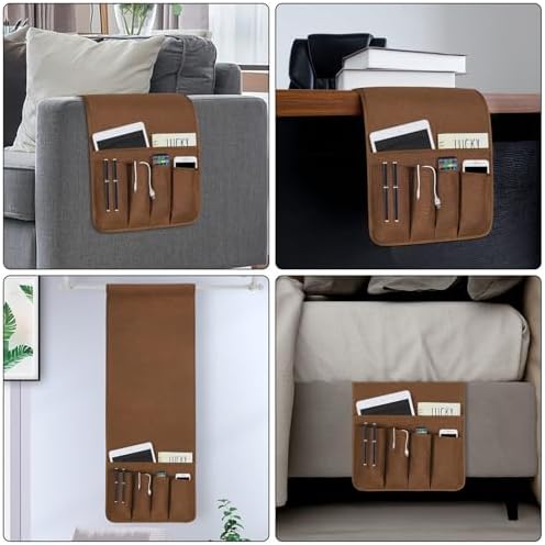 Remote Control Holders for Armchairs, Couch Caddy, Featuring Non-Slip Bases - Image 4