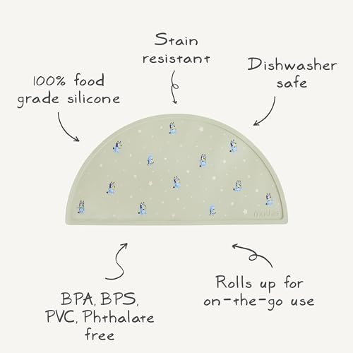 mushie x Bluey Silicone Placemat - Image 5