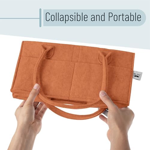 Mr. Pen- Baby Diaper Caddy Organizer, Rustic Warmth - Image 6