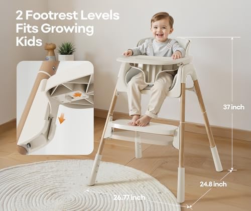 Mloong High Chair for Babies and Toddlers - Image 5