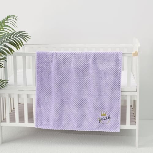 CREVENT 2Pcs 30''X40'' Cute Cozy Fluffy Warm Baby Blankets - Image 3