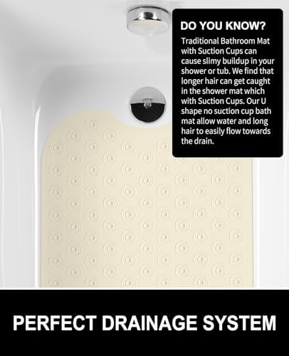 OTHWAY Bathtub Mat Non Slip, 39X16 inch Bath Mat - Image 6