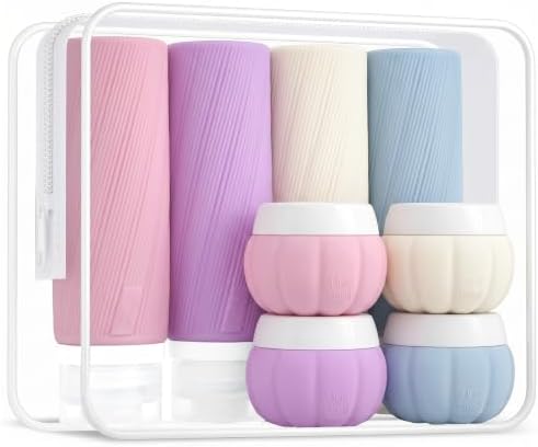 Redfly Silicone TSA Approved Travel Bottles by Redfly