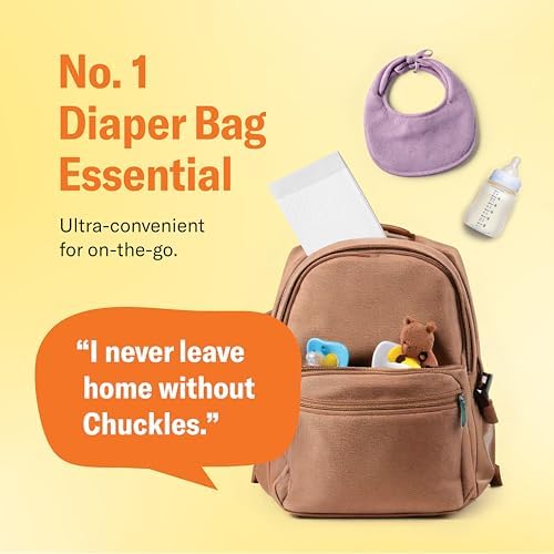 Chuckles® 5-Layer Disposable Changing Pads - Image 3