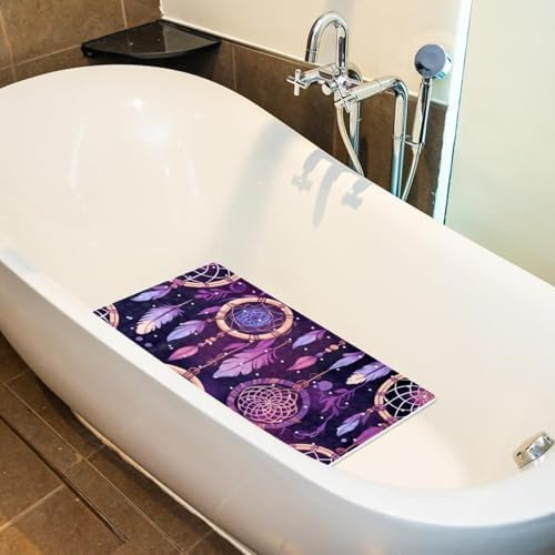 Non Slip Shower Mat Bathtub Mat 15.1x26.8 Inch, Quick Dry Bath Mat - Image 5