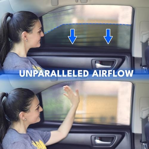 EcoNour Car Window Screen for Honda Honda Civic 2 Pack - Image 4
