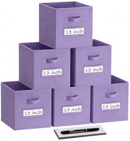 Storage Bins, 13 Inch Cube Storage Bin by Anyoneer