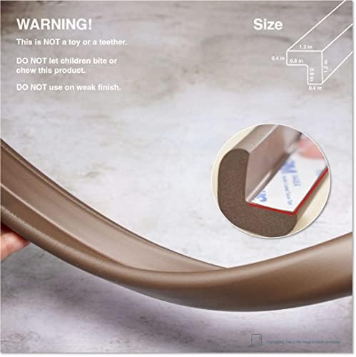 Roving Cove Furniture Edge Protector, Desk Edge Cover, Large 12ft Edge Only - Image 6