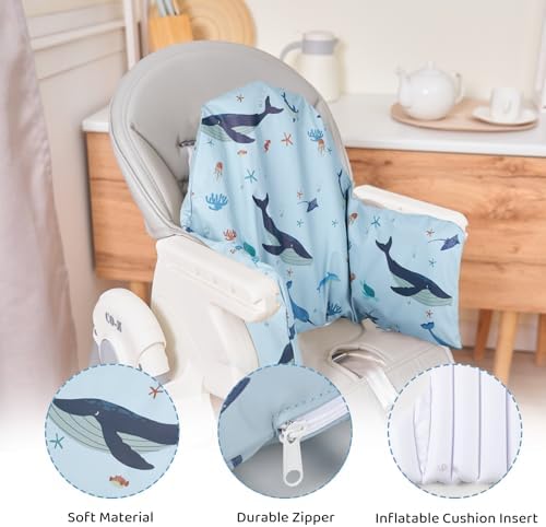 High Chair Cushion with Cover Pad - Image 3